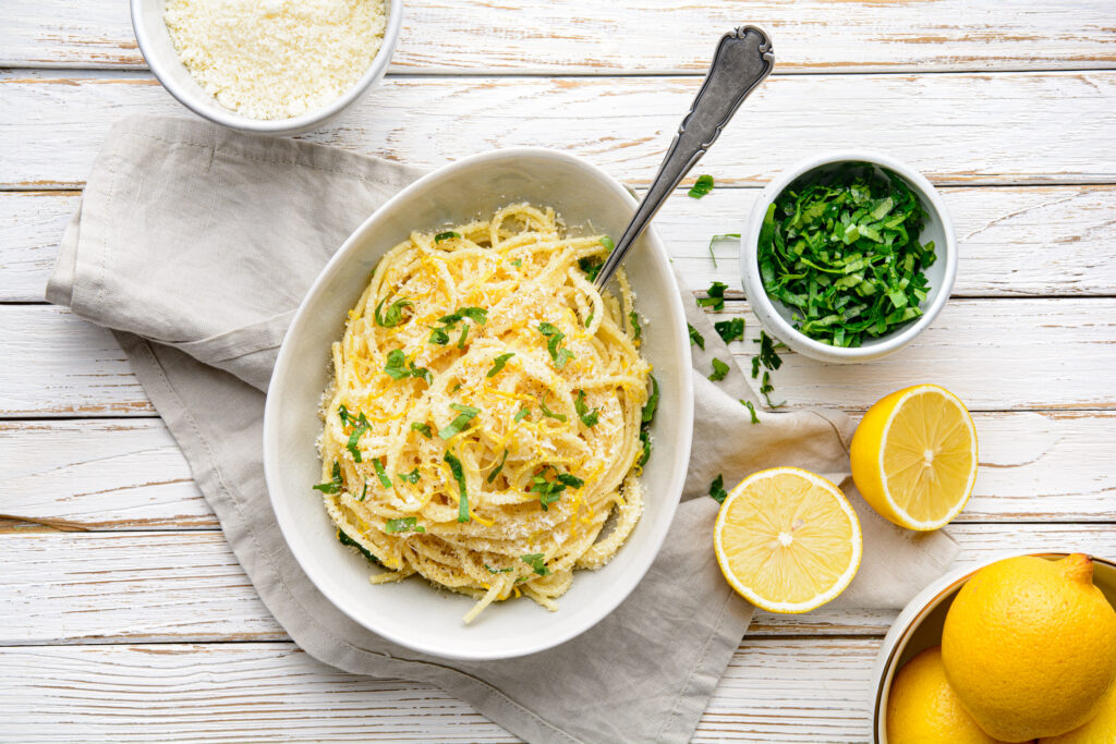 Pasta al limone, citromos tészta