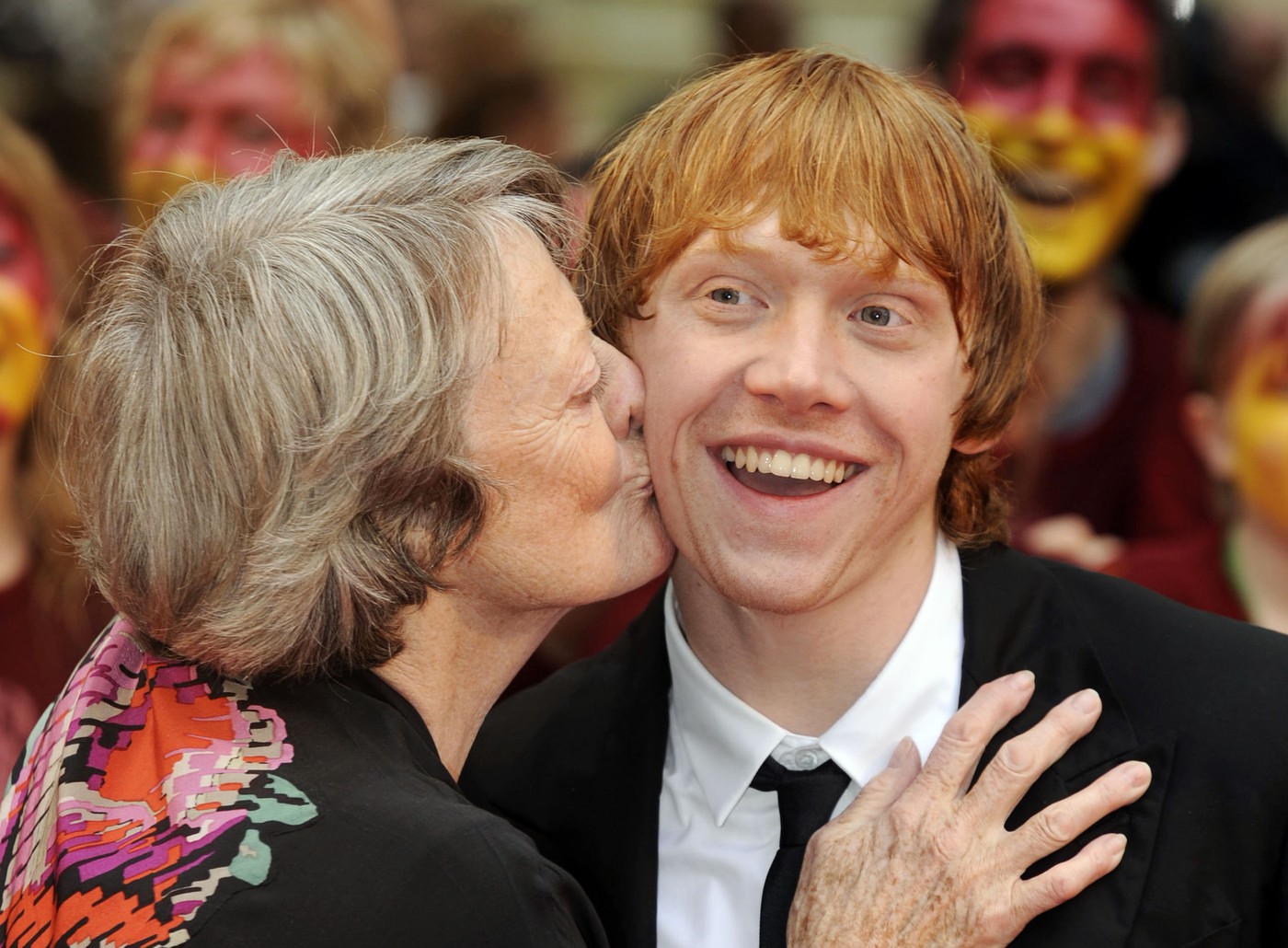 Maggie Smith és Rupert Grint