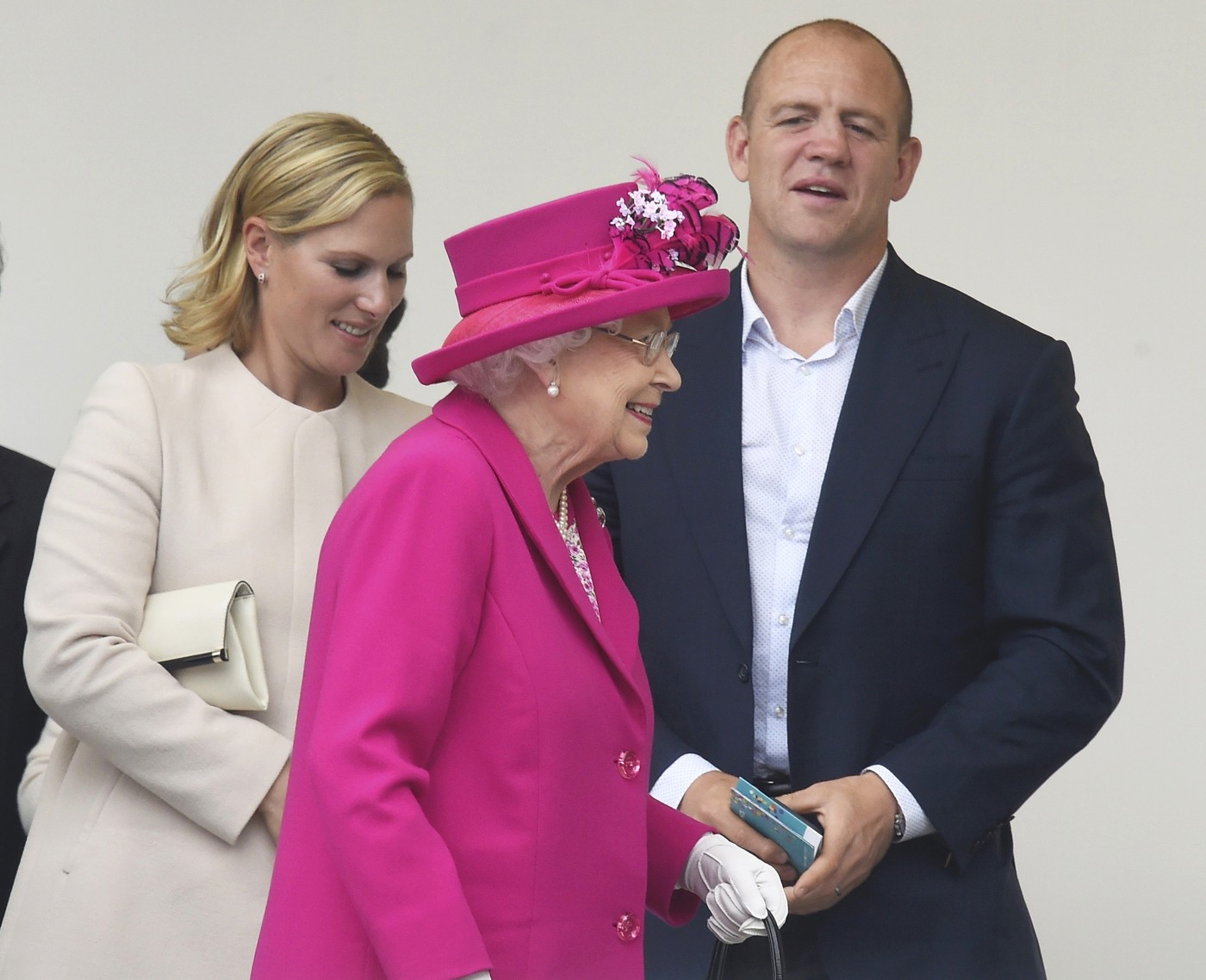 II. Erzsébet, Zara és Mike Tindall