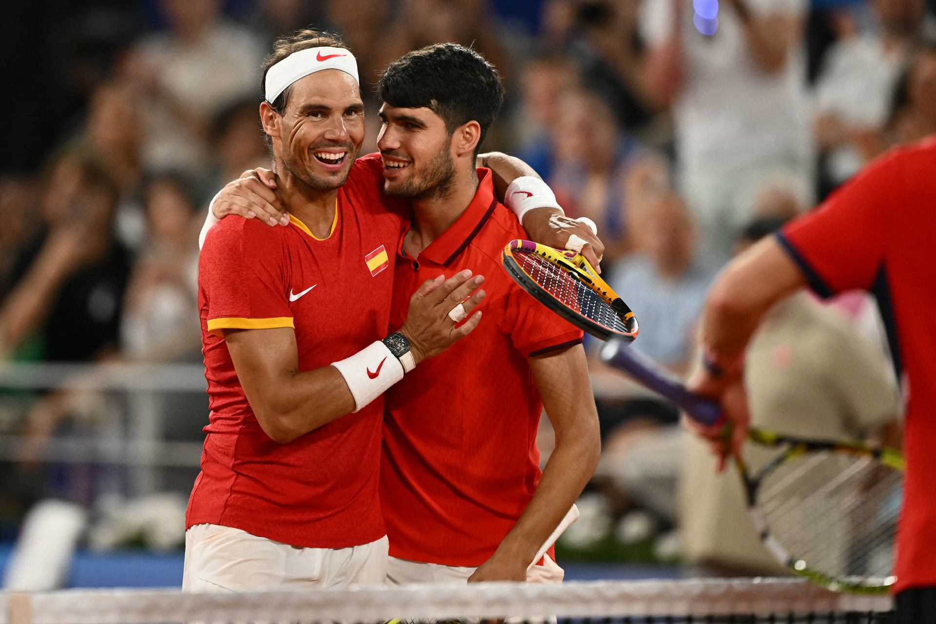 Rafael Nadal és Carlos Alcaraz