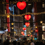 Strøget karácsonyi fényei