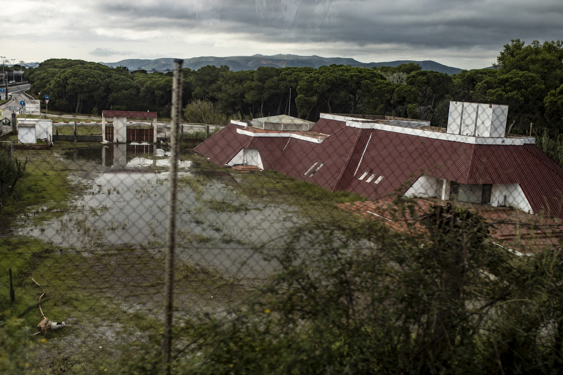 Épületek a víz alatt Castelldefels