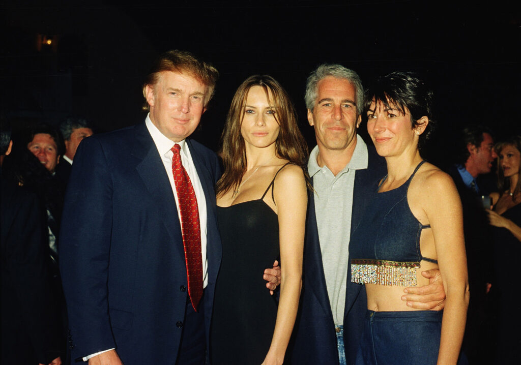 Donald Trump, Melania Trump, Jeffrey Epstein és Ghislaine Maxwell