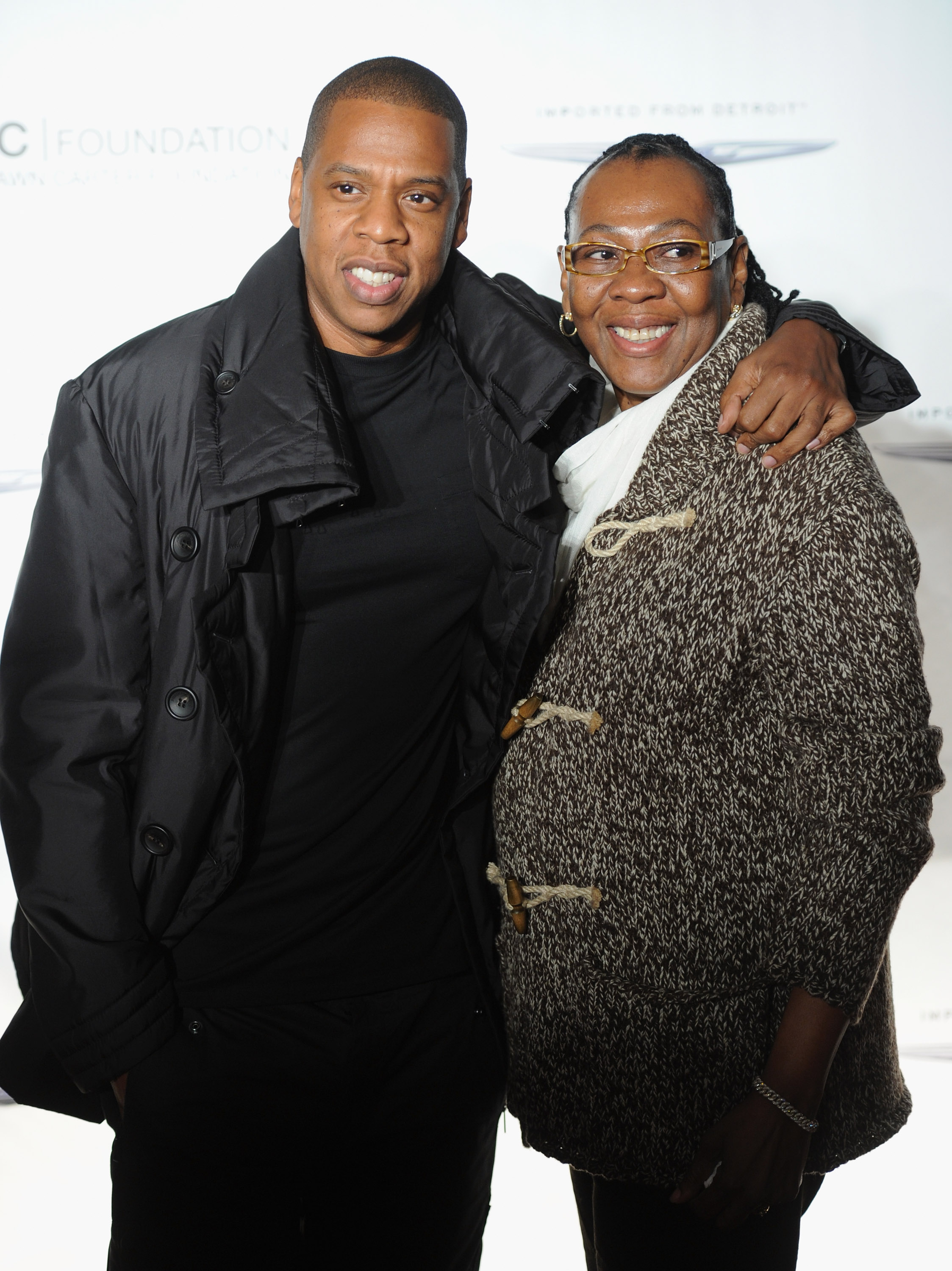 Jay-Z és édesanyja, Gloria Carter