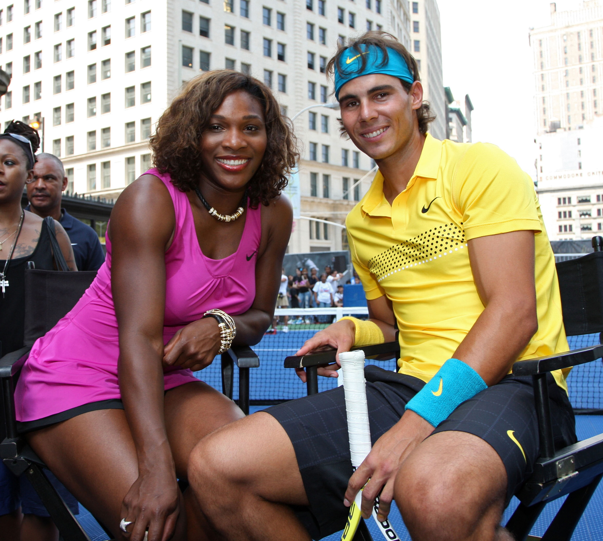 Serena Williams és Rafael Nadal