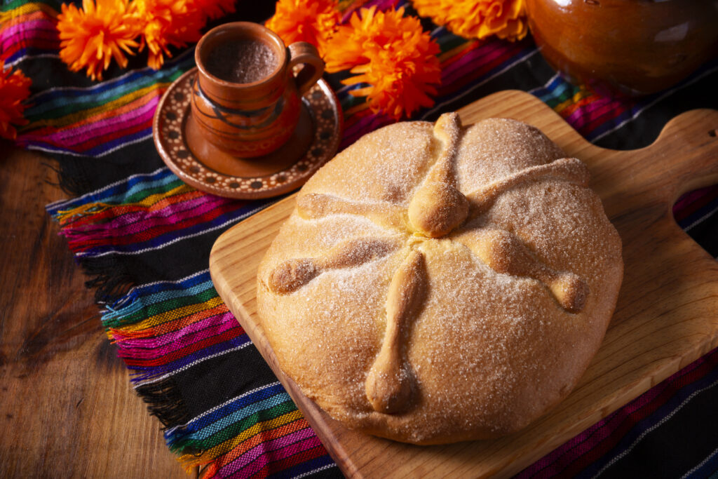 Pan de Muerto, a mexikói halottak kenyere