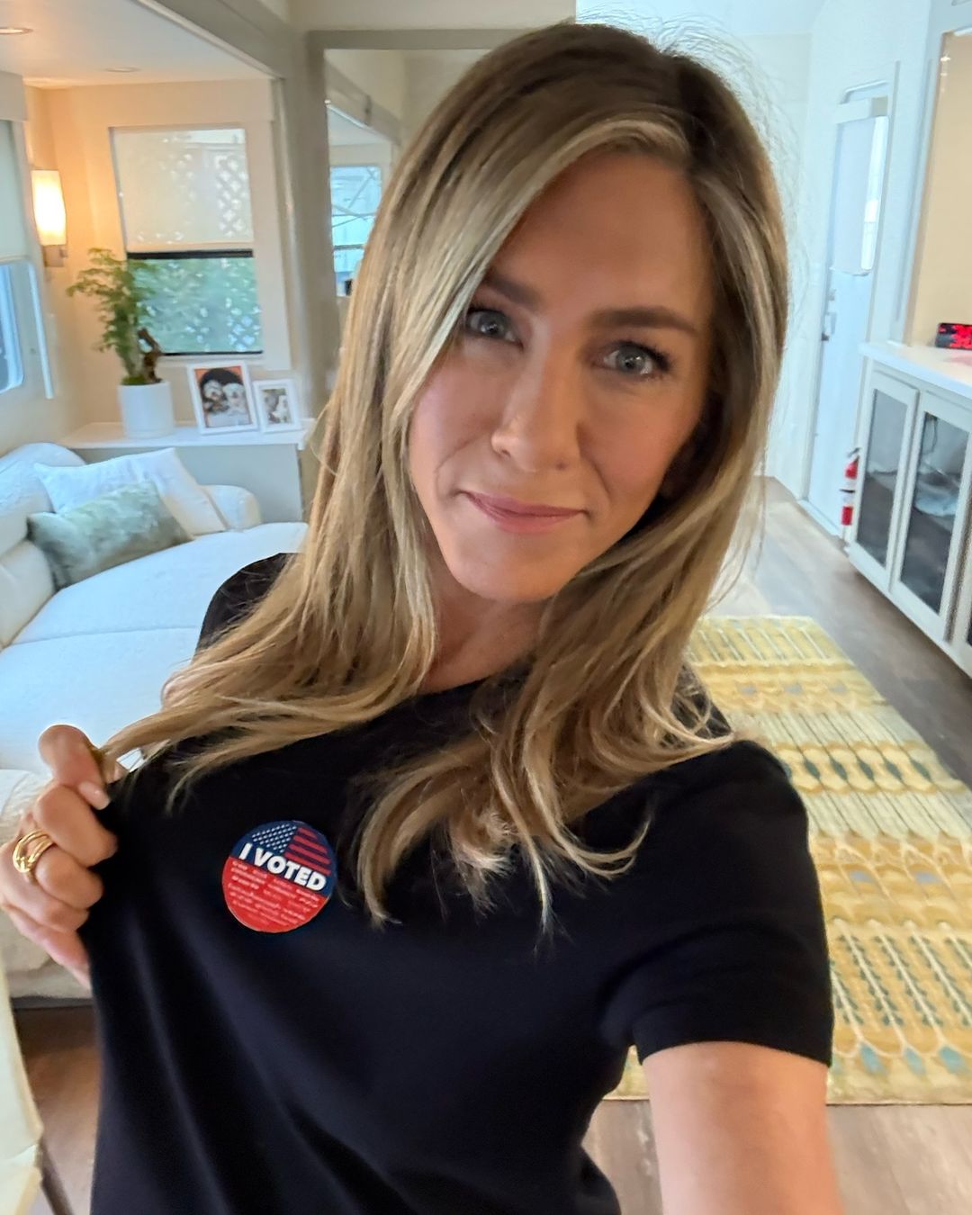 Jennifer Aniston az amerikai elnökválasztáson