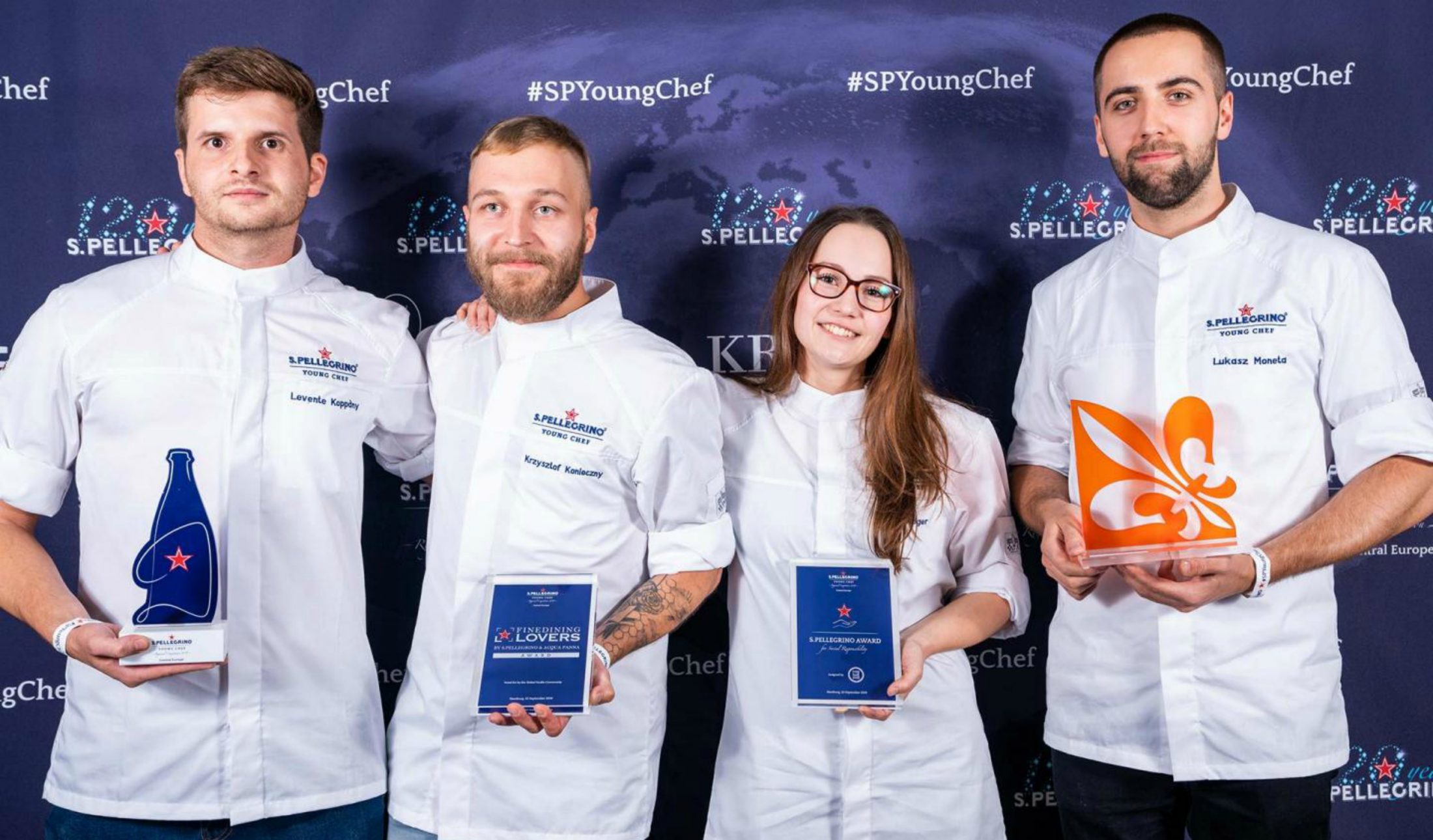 Koppány Levente a S. Pellegrino Young Chef versenyen