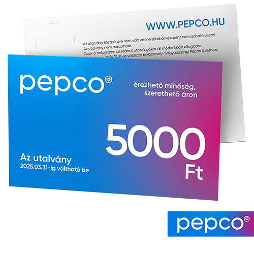 Pepco ajándékutalvány advent nyeremény