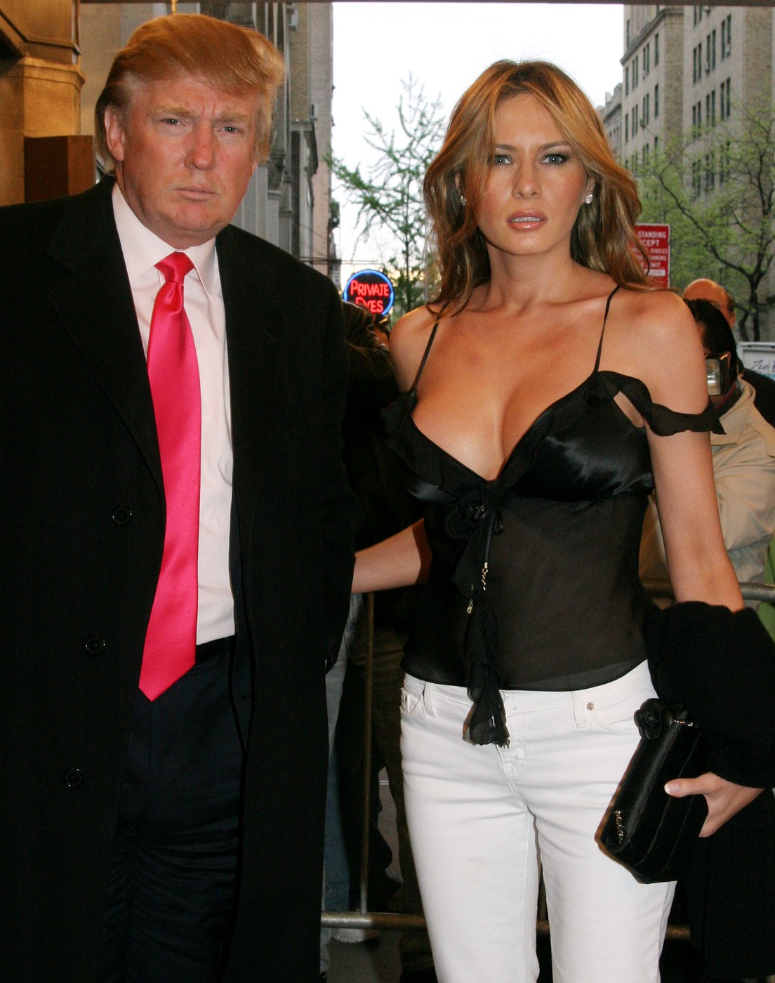 Donald Trump és Melania Trump 2010-ben.