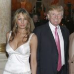 Donald Trump és Melania Trump 2005-ben.