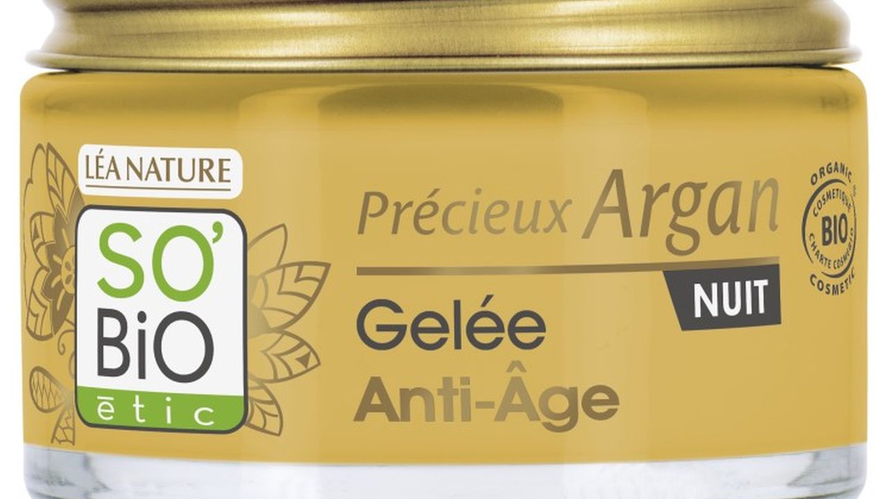 SO'BiO étic PRÉCIEUX ARGAN Öregedésgátló éjszakai gél