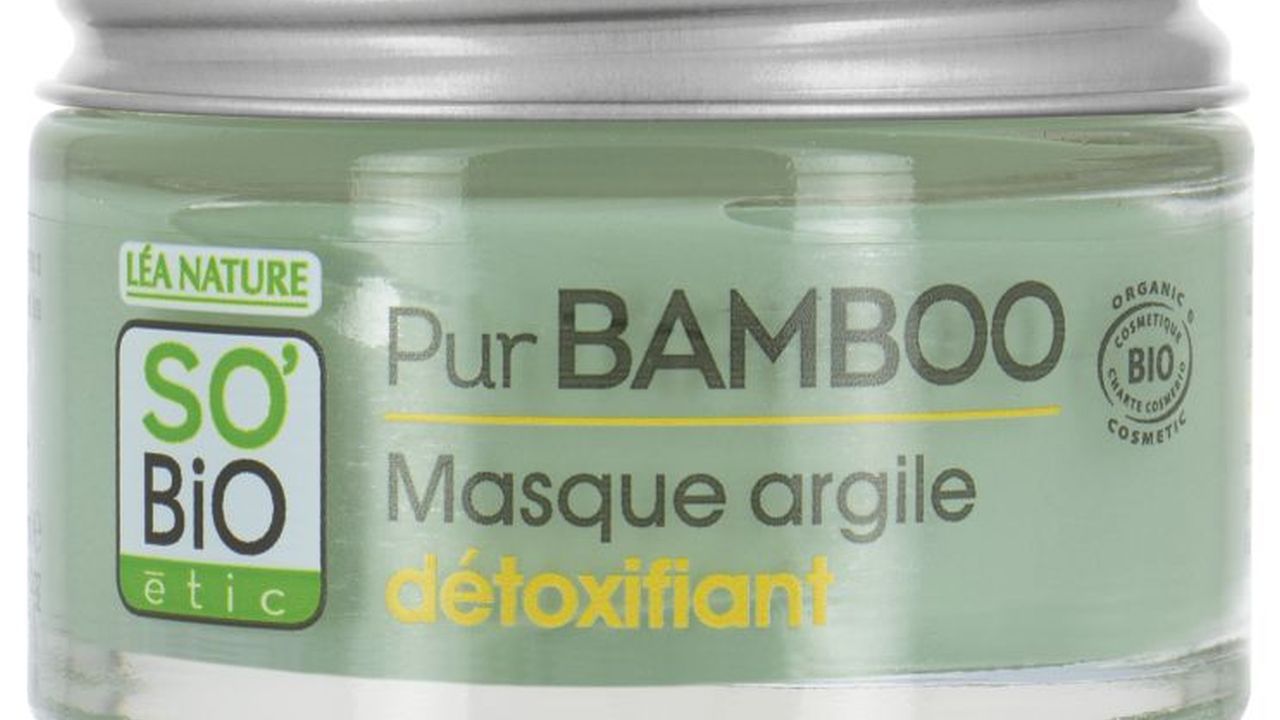 SO'BiO étic PUR BAMBOO Méregtelenítő agyagmaszk