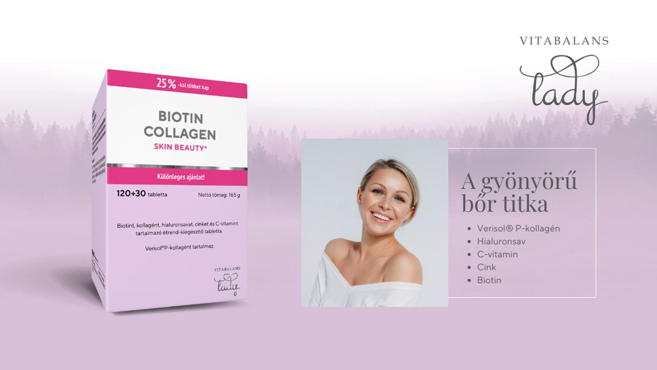 Vitabalans Biotin Collagen Skin Beauty