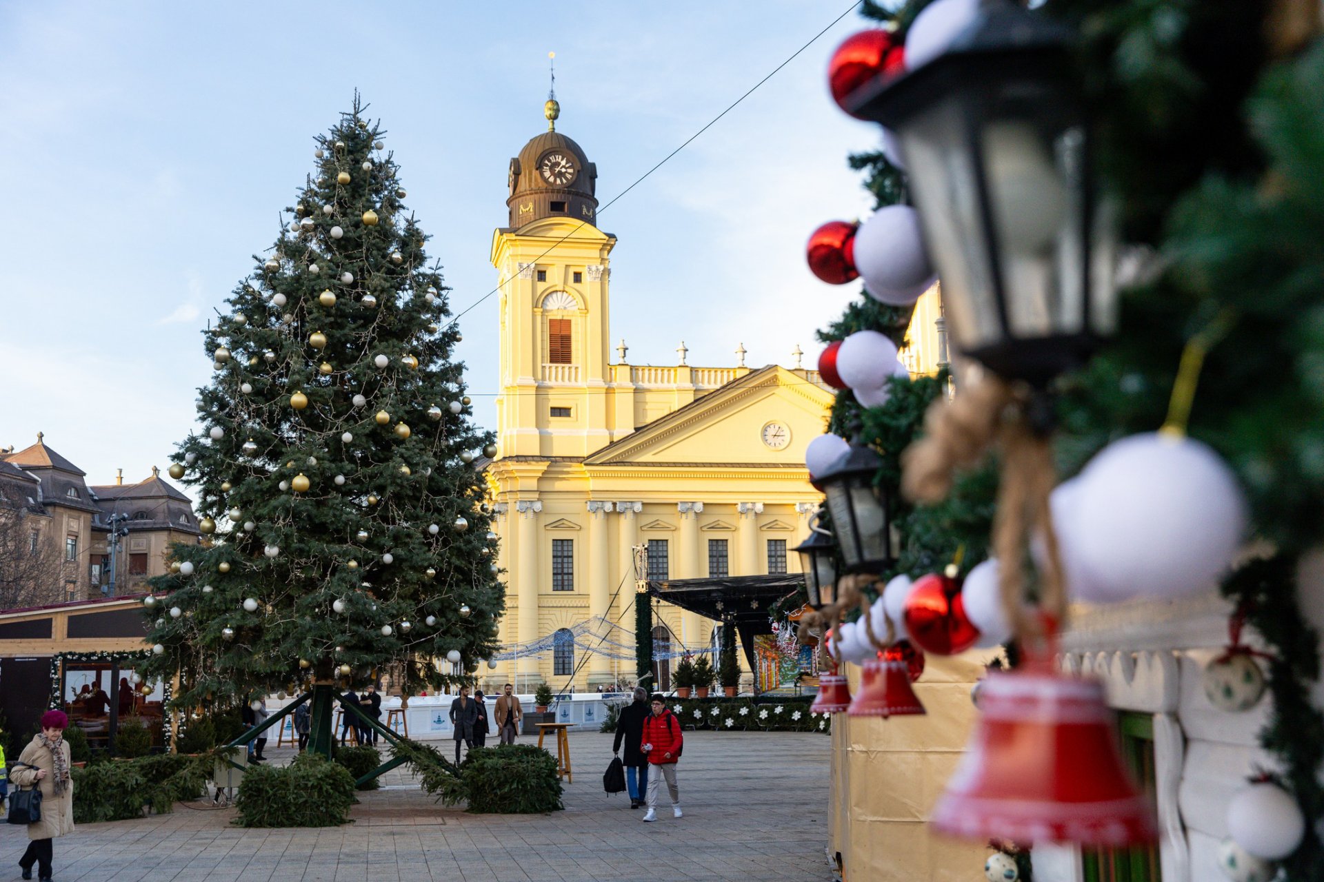 Debrecen karácsonyfája 2024-ben