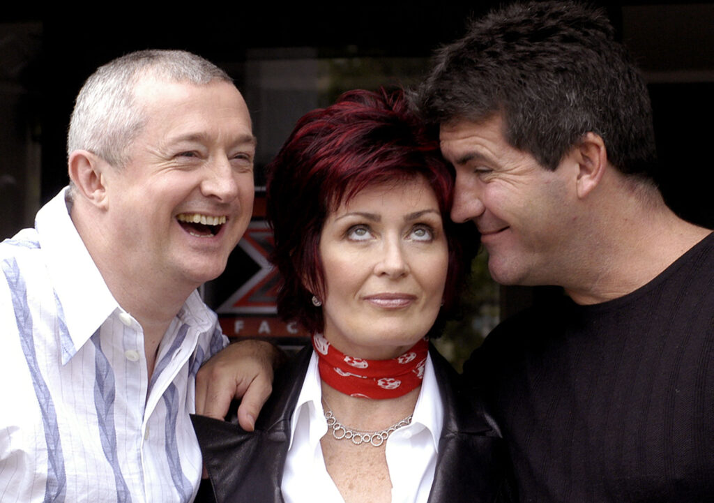 Louis Walsh, Sharon Osbourne és Simon Cowell 