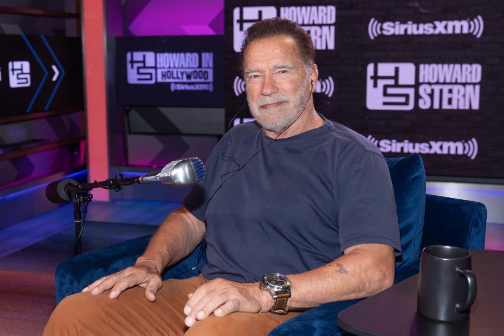 Arnold Schwarzenegger Howard Stern műsorában