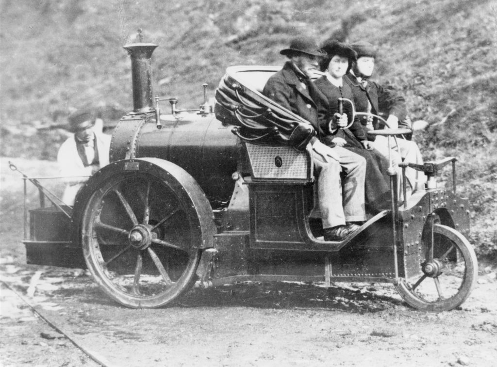 Egy gőzmeghajtású automobil a 19. századból (fotó: National Motor Museum/Heritage Images/Getty Images)