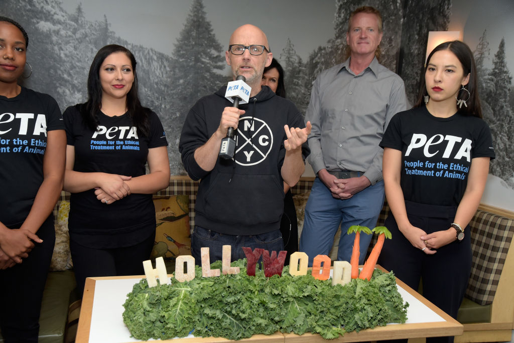 Moby a PETA rendezvényén Los Angelesben