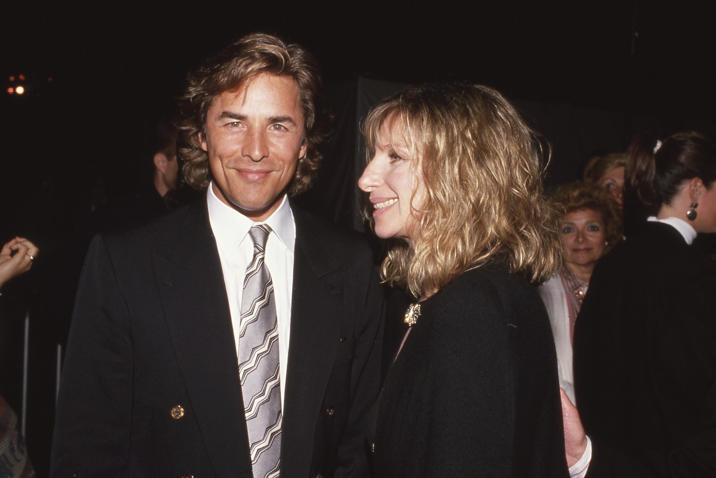 Don Johnson és Barbra Streisand