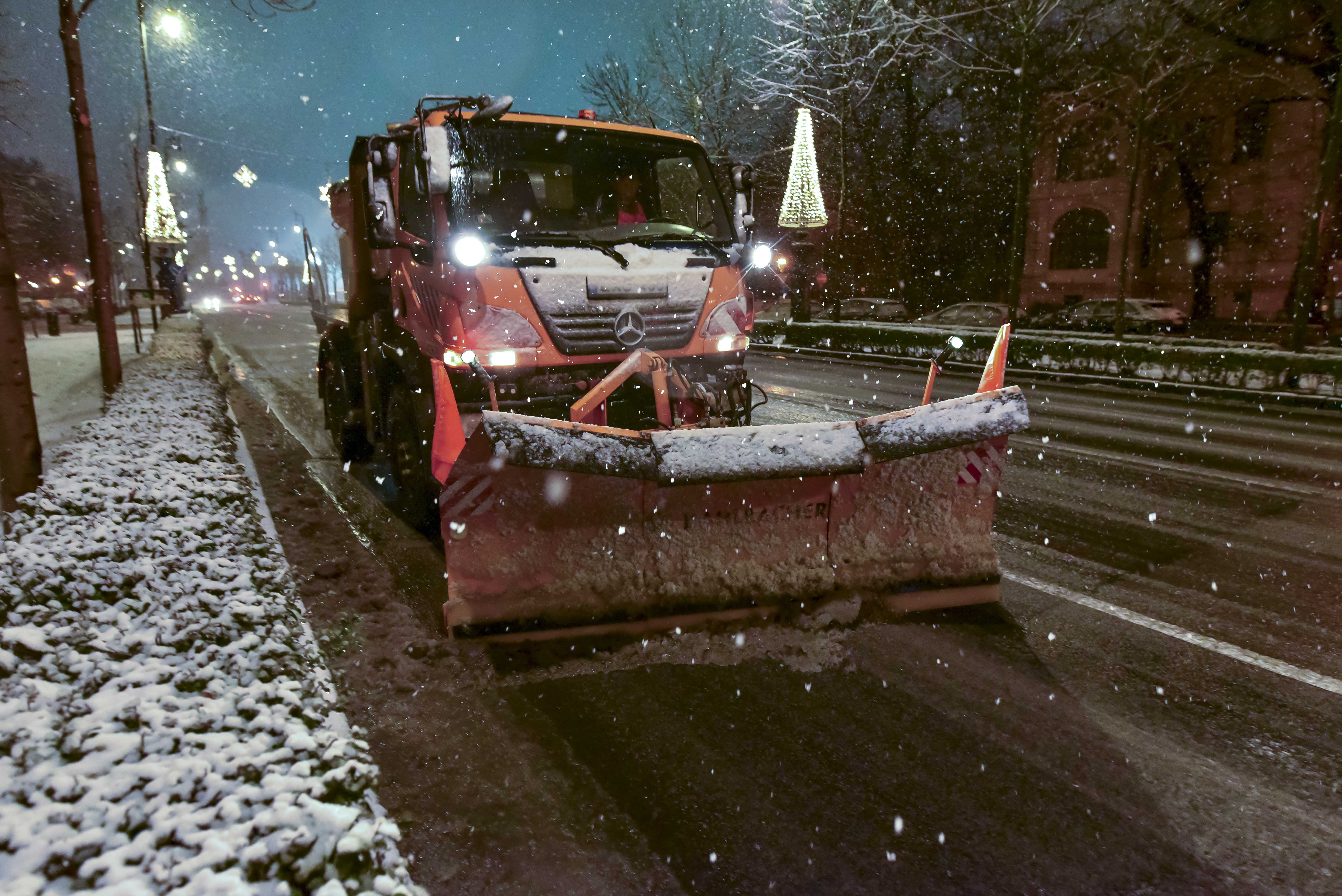 Az év első havazása Budapestet is elérte – fotók